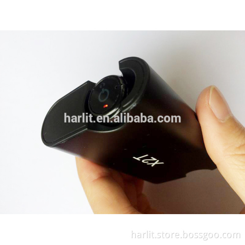 CVC6.0 Noise Cancellation Stereo Sweatproof Bluetooth Headphone With Mic And Power Bank Charging Case Black